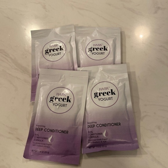 Hask Greek Yogurt Lot of 4 Deep Conditioner - Picture 1 of 3